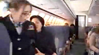 American Stewardess Handjob - Part 5