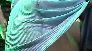 Sexy Asian girl pleasured by real life..