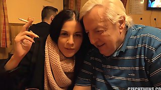 Unbeliavable 100% Czech Twins Fuck..