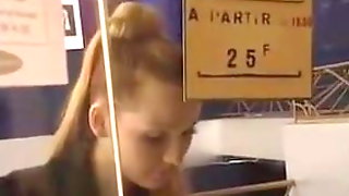 Nun threesome in cinema