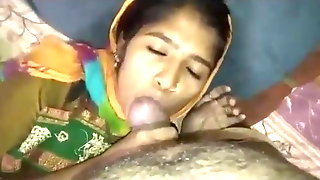 Rajasthani maid girl obeying master..