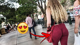 Her Daughter Has 'Ass-Eater' Pants On!