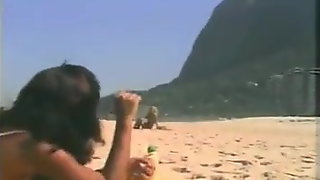 TS Cristiane fucks couple bareback