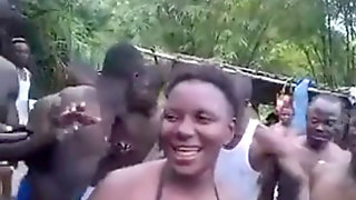 Incredible African Public Sex Video..