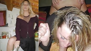 Before after teen milf wedding dress..