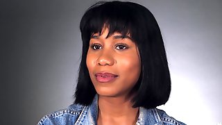 Candid study with horny and sexy nympho..