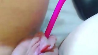 Grosse chatte baveuse masturbation POV..