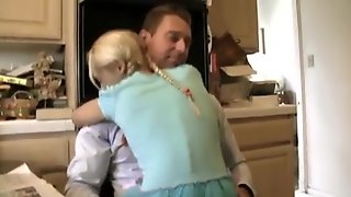Dad and daughter