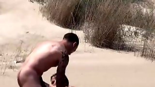 Swingers sex on the beach