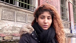 GERMAN SCOUT - EBONY TEEN FUCK TO EYE..