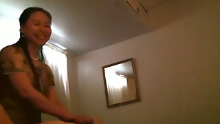 Real Chinese Massage Parlor hidden cam..