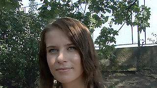 Renata sucks cock for money